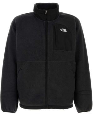 The North Face Pile Sweatshirt - Black