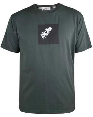 Stone Island Camiseta Isla De Piedra - Verde