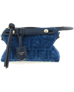 Fendi "By The Way Soft" Mini-Handtasche - Blau
