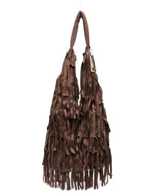La Milanesa Aretha Large Shoulder Bag - Brown