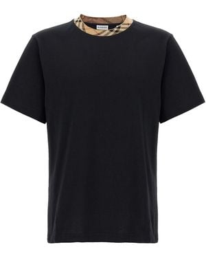 Burberry 'ryan' T -shirt - Zwart