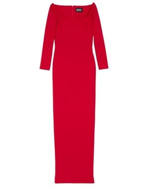 Solace London Lolita Maxi Dress - Red