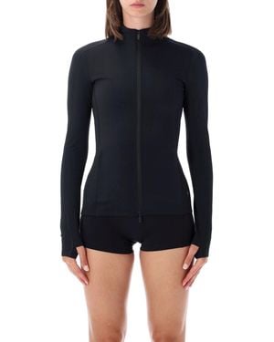 On Shoes Fitted Zip-Front Training Jacket - Blue