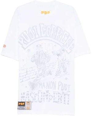 PDF Grafik-T-Shirt - Weiß