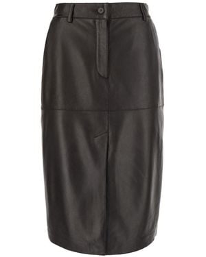 P.A.R.O.S.H. Leather Trousers - Black