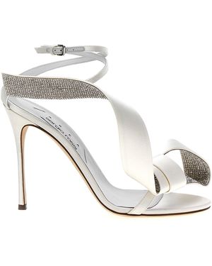 Sergio Rossi X Area 'Area Marquise' Sandals - Metallic