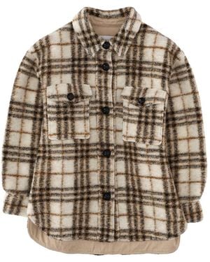 Isabel Marant Regular Checks Shirt - Brown