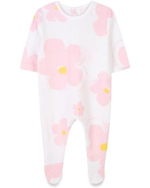 Marc Jacobs Pyjama Set With Bib And Hat - Pink