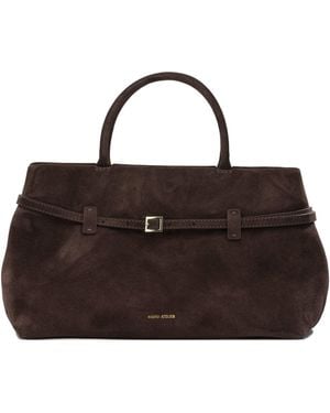MANU Atelier "Le Cambon 35" Medium Handbag - Brown
