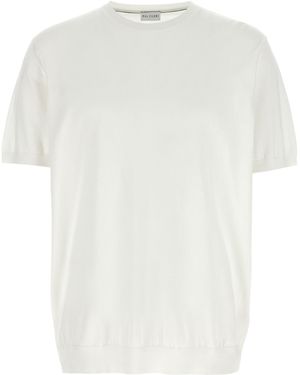 Pal Zileri Knitted T Shirt - White