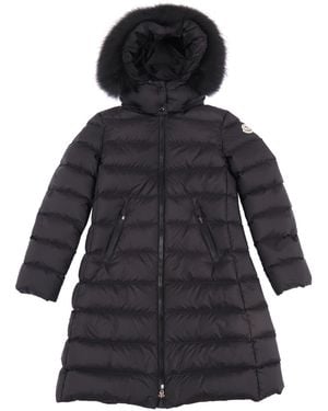 Moncler Zwarte Abelle Lange Jas