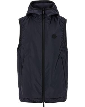 Moncler 'Moretan' Weste - Blau