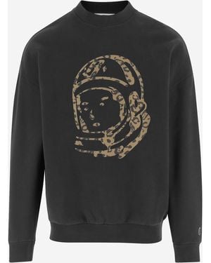 Billionaire Cotton Sweatshirt With Logo - Gray