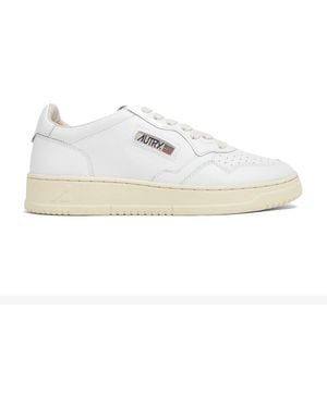 Autry Medaillewinnaar Lage Sneakers - Wit