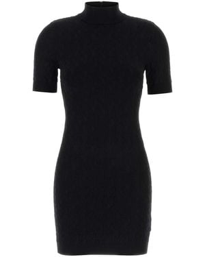 MICHAEL Michael Kors Black Knit Mini Dress