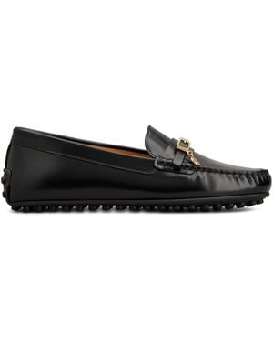 Tod's Leren Loafers - Zwart
