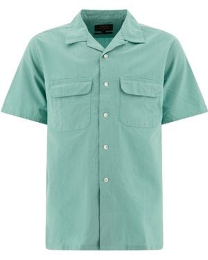 Beams Plus Shirt With Pockets Shirts - Green