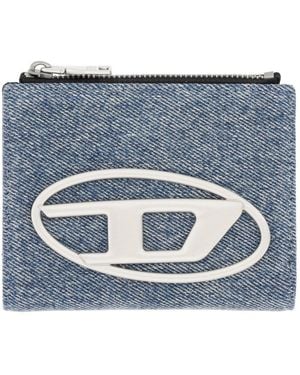 DIESEL Wallet "1Dr Bi-Fold Zipper Ii" - Blue