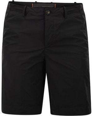 Rrd Lightweight Stretch Technical Bermuda Shorts - Black