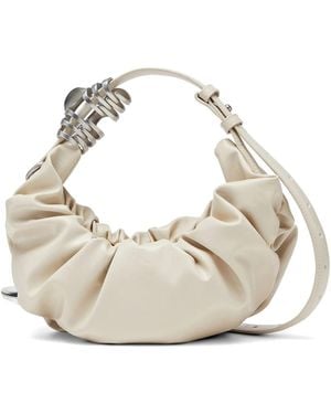 DIESEL Grab-D 2.0 Grab-D Hobo S Shoulder Bag - White