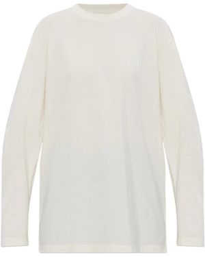 Y-3 U Ls Tee - White