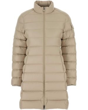 Moncler Igesse Long Coat - Natural