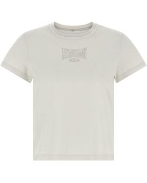 T By Alexander Wang Lived Logo T-Shirt - White