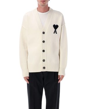 Ami Paris Suéteres de parís ami beige - Neutro