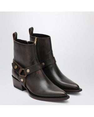 Golden Goose Debbie Boot With Removable Buckle - Black