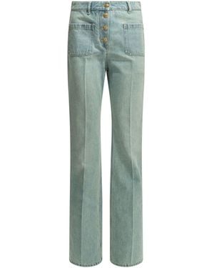 Valentino Straight-Leg Jeans - Green