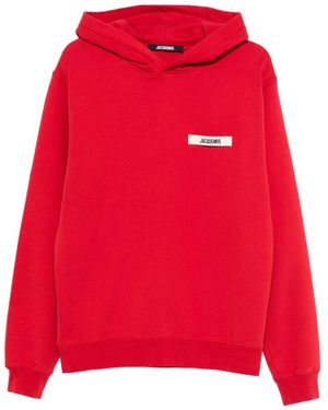 Jacquemus Le Hoodie Gros Grain Hoodie - Rot