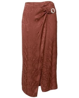 SIMONA CORSELLINI Skirts - Brown