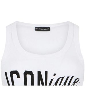 DSquared² Tanktop - Weiß