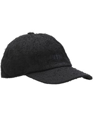 MSGM Hüte schwarz