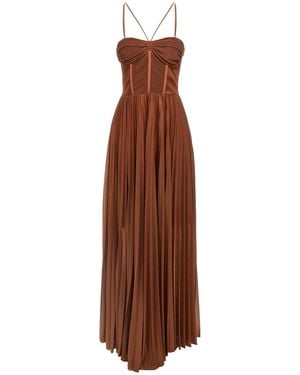 Pinko Cicogna Abiti Marrone-Donna