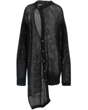 Yohji Yamamoto Asymmetrisch Vest - Zwart