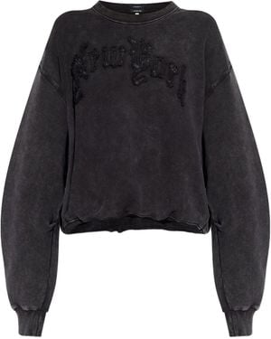 R13 Sweater Verfraaid Met Franje - Zwart