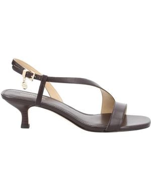 MICHAEL Michael Kors Cow Leather Sandals - Metallic