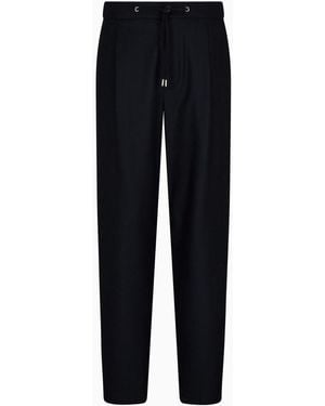 Giorgio Armani Cashmere Pants - Blue