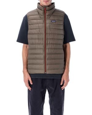 Patagonia Down Jumper Padded Vest - Grey