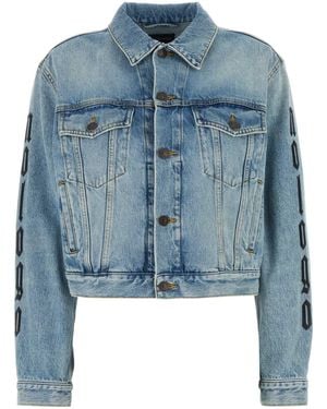 Balenciaga Jackets - Blue