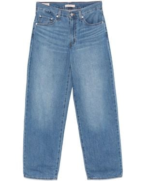 Levi's Baggy Dad Heavy Check - Blue