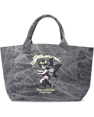 Ganni Bolsos .. - Gris