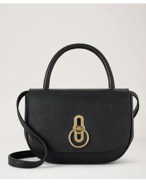 Mulberry Kleiner Amberley-Griff oben - Schwarz