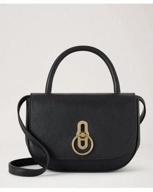 Mulberry Small Amberley Top Handle - Black