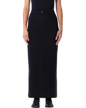 Coperni Ankle-Length Slim-Fit Jogging Skirt - Schwarz