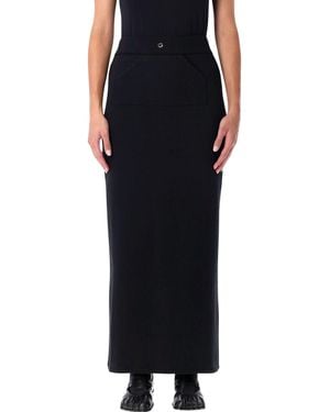 Coperni Organic Cotton Jogging Skirt - Black