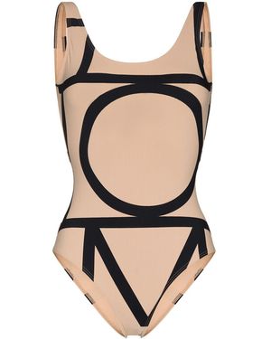 TOTEME Badpak Met Monogram - Zwart