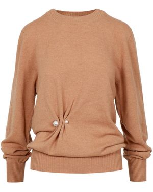 Alberta Ferretti Pullover Beige - Braun