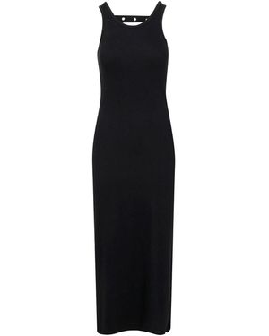 MSGM Kleider Schwarz